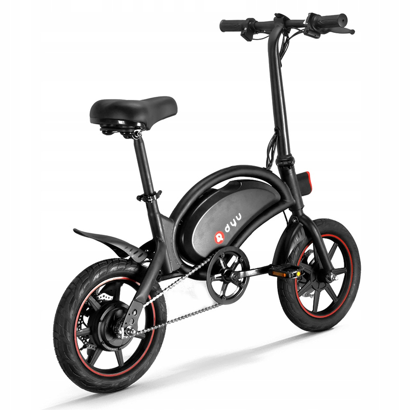 Rower elektryczny DYU D3F 14 cali 25km/h 10Ah