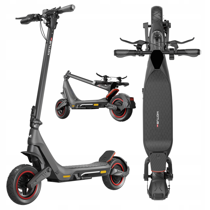 Hulajnoga elektryczna Motus Pro 10 Urban zasięg 60km 15Ah 48V amortyzacja