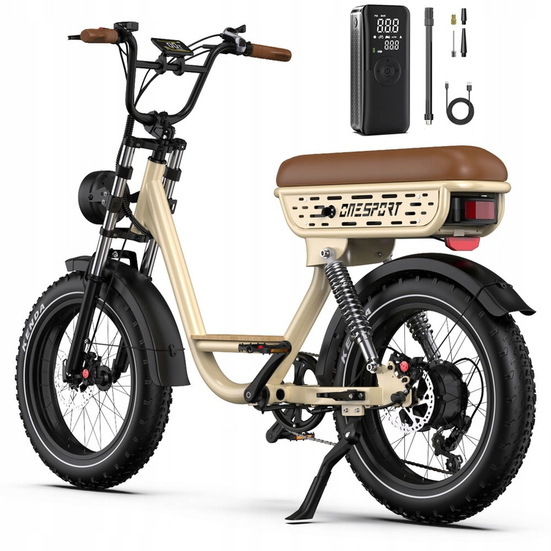 Pojazd Elektryczny Onesport W77 Motorower błotniki światło