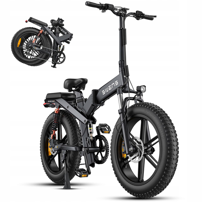 Motorower elektryczny Engwe X20 czarny