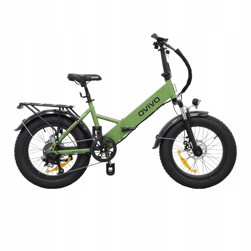 Rower elektryczny (poniżej 250 W) OVIVO C1 Pro zielony koło 20