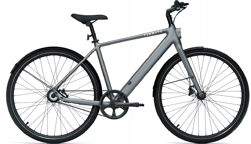 Rower elektryczny Tenways E-Urban CGO600PRO Pebble Grey