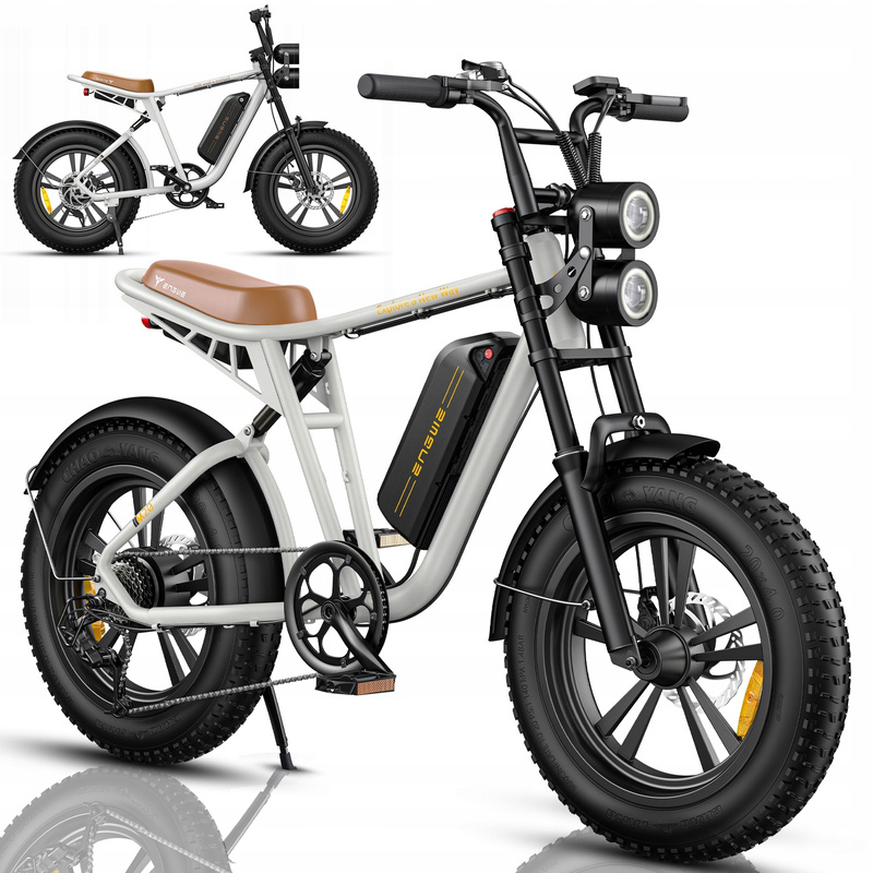 Pojazd Elektryczny ENGWE M20 Grube opony Biały