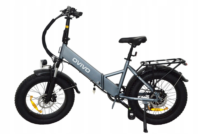 Rower elektryczny OVIVO Neo C1 Pro szary 250W