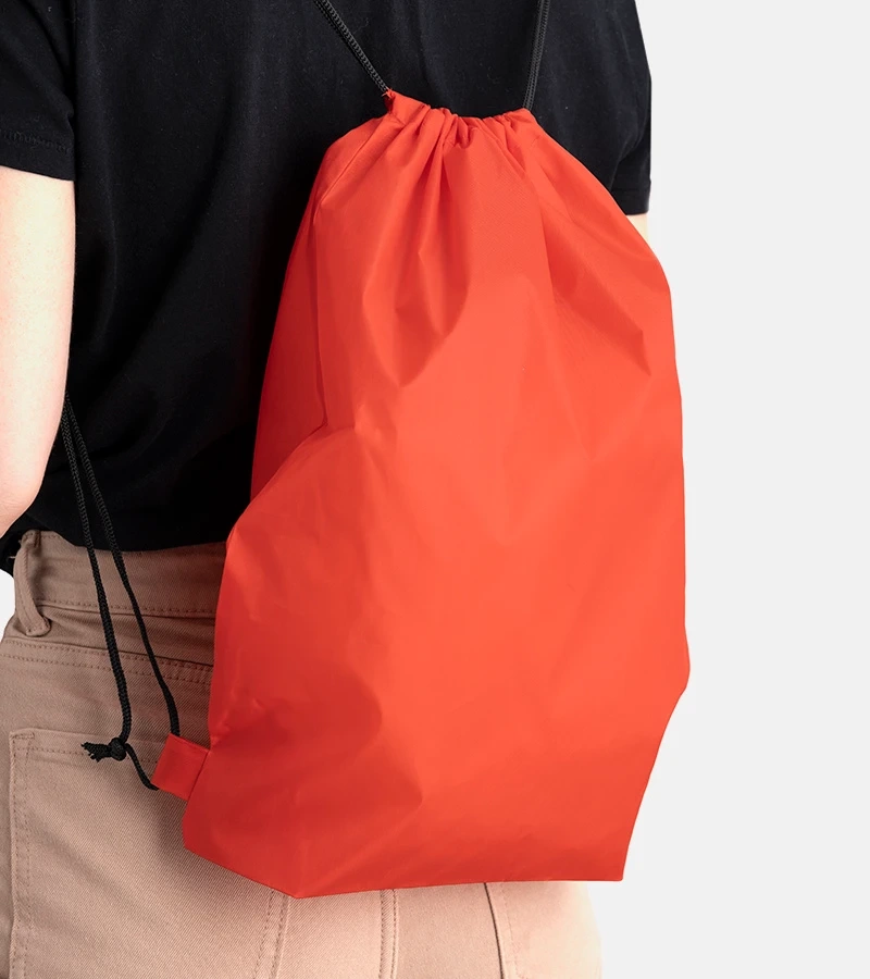 Czerwony worek typu plecak Pelicano